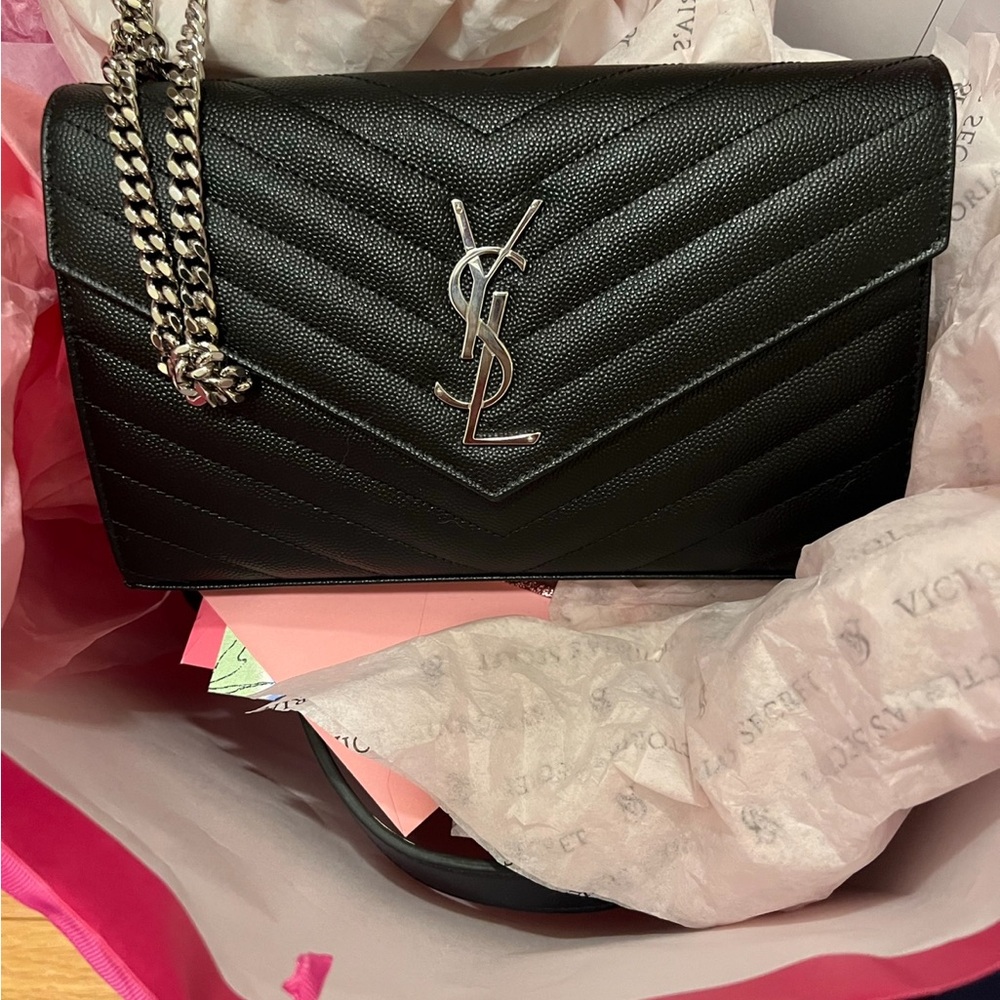 YSL chain wallet bag
